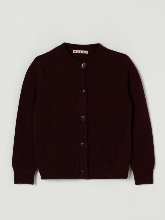 25FW [키즈] 마르니 풀오버 M01498M00VT 0M434 Burgundy