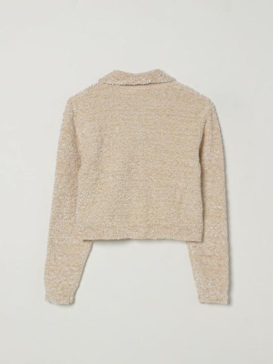 25FW [키즈] 엘리자베타프랜치 풀오버 EFMA178FL082 0101 Champagne - ELISABETTA FRANCHI