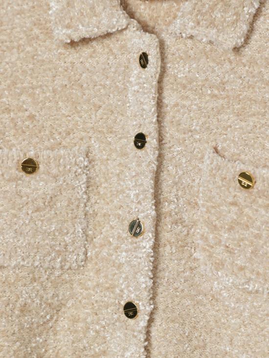 25FW [키즈] 엘리자베타프랜치 풀오버 EFMA178FL082 0101 Champagne - ELISABETTA FRANCHI