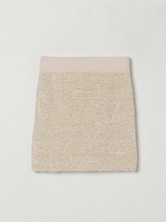 25FW [키즈] 엘리자베타프랜치 스커트 EFGO195FL081 0101 Champagne - ELISABETTA FRANCHI