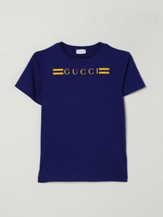 25FW [키즈] 구찌 티셔츠 547559XJHBQ 4276 Blue