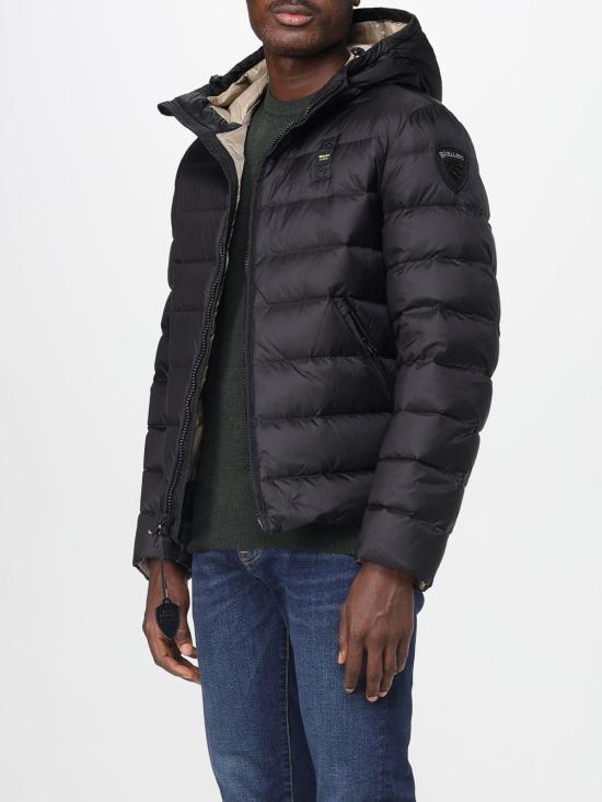 25FW 블라우어 숏패딩 25WBLUC03086006047 999EI Black - BLAUER