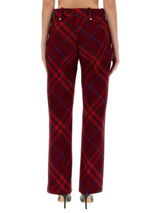  버버리 스트레이트 팬츠 8077306 A6289 Multicolor - BURBERRY