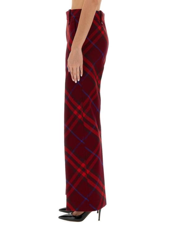  버버리 스트레이트 팬츠 8077306 A6289 Multicolor - BURBERRY