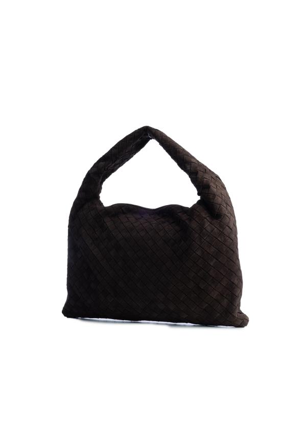 26SS 보테가베네타 스몰 홉 숄더백 796262V3IV1 2190 FONDENTE - BOTTEGA VENETA
