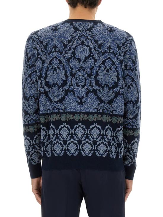 25FW 에트로 스웨터 MRKF0096 AQ197S9884 Blue - ETRO