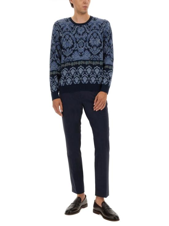 25FW 에트로 스웨터 MRKF0096 AQ197S9884 Blue - ETRO