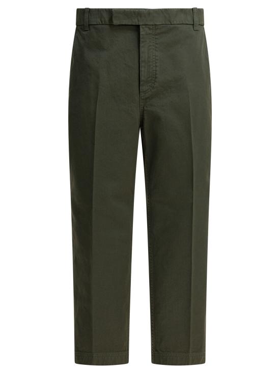 25FW 톰브라운 코튼 트윌 유틸리티 치노 팬츠 MTU335WF0576350 Green