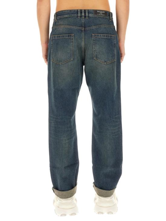  발망 데님 팬츠 BH0MI044 DD936KD Blue - BALMAIN