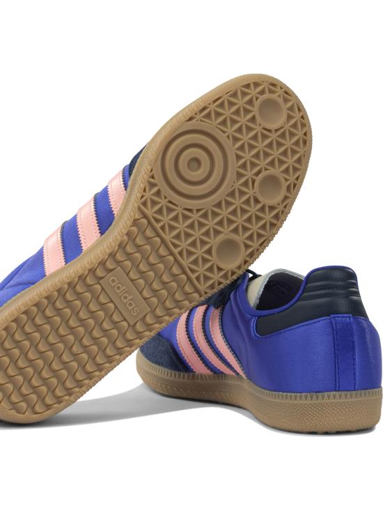 25FW 아디다스 삼바 OG 새틴 스웨이드 스니커즈 JS1317LUCBLU NINDIG GUM3 Blue - ADIDAS