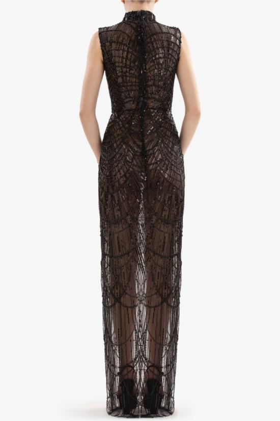  사이드 코베이시 무톤 롱 비즈 드레스 - SAIID KOBEISY