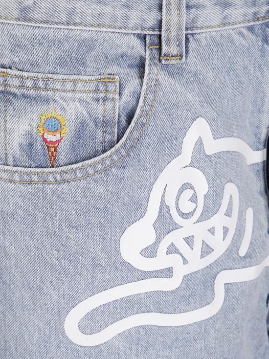 25FW 아이스크림 데님 팬츠 ICD25205 Blue - ICECREAM