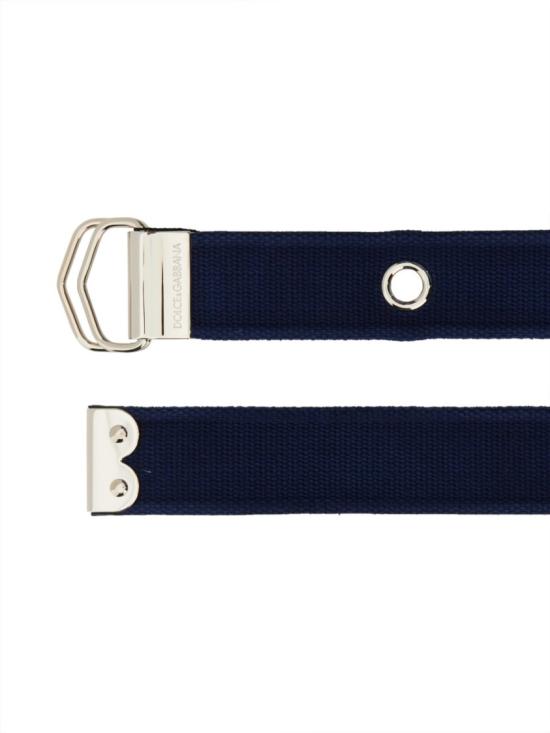  돌체앤가바나 가죽 벨트 BC4851 AQ0488D600 Blue - DOLCE & GABBANA