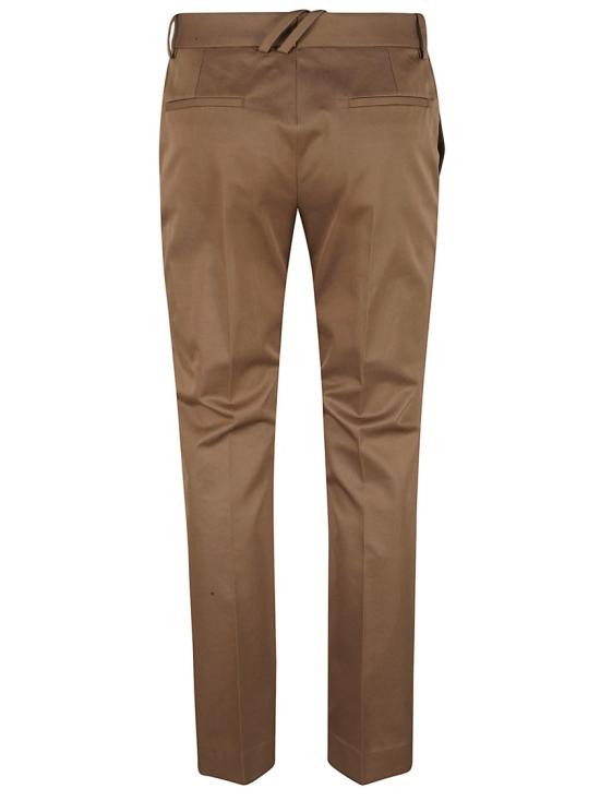  버버리 테일러드 하이 웨이스트 팬츠 8106370 B2039 Brown - BURBERRY