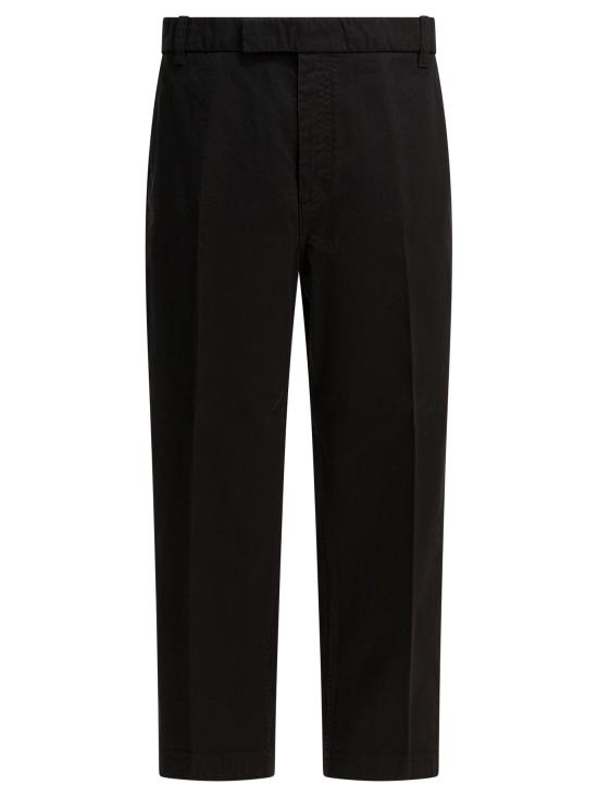 25FW 톰브라운 코튼 트윌 유틸리티 치노 팬츠 MTU335WF0576001 Black