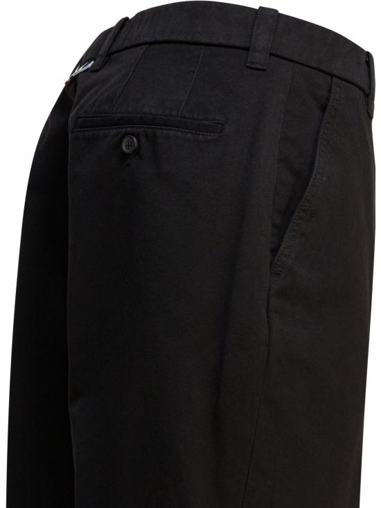 25FW 톰브라운 코튼 트윌 유틸리티 치노 팬츠 MTU335WF0576001 Black - THOM BROWNE