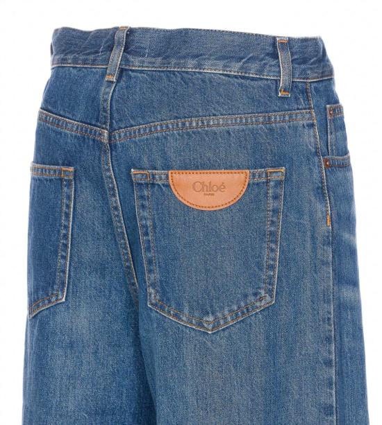 25FW 끌로에 데님 팬츠 24WDP22150402 BLUE - CHLOE