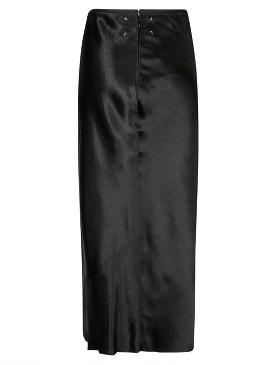 25FW 마르지엘라 롱 스커트 S29MA0512M35586 900 BLACK - MAISON MARGIELA