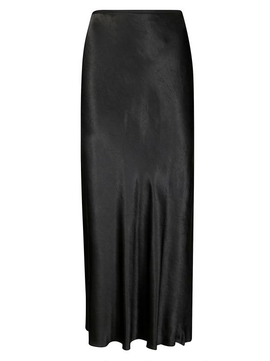 25FW 마르지엘라 롱 스커트 S29MA0512M35586 900 BLACK