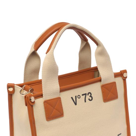 25FW 브이73 토트백 73BS6AF02 NATURALE CUOIO Beige - V73