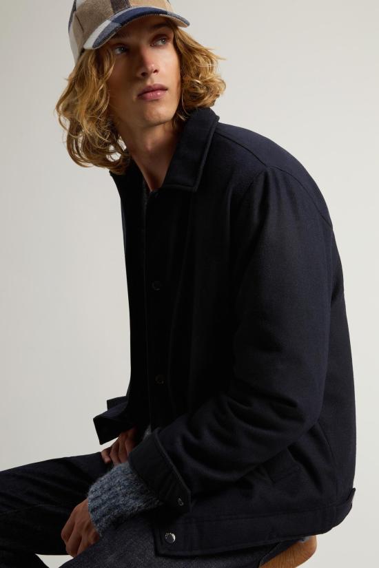 25FW 울리치 수트 자켓 CFWOOS2019MRUT3190 3989 Melton blue - WOOLRICH