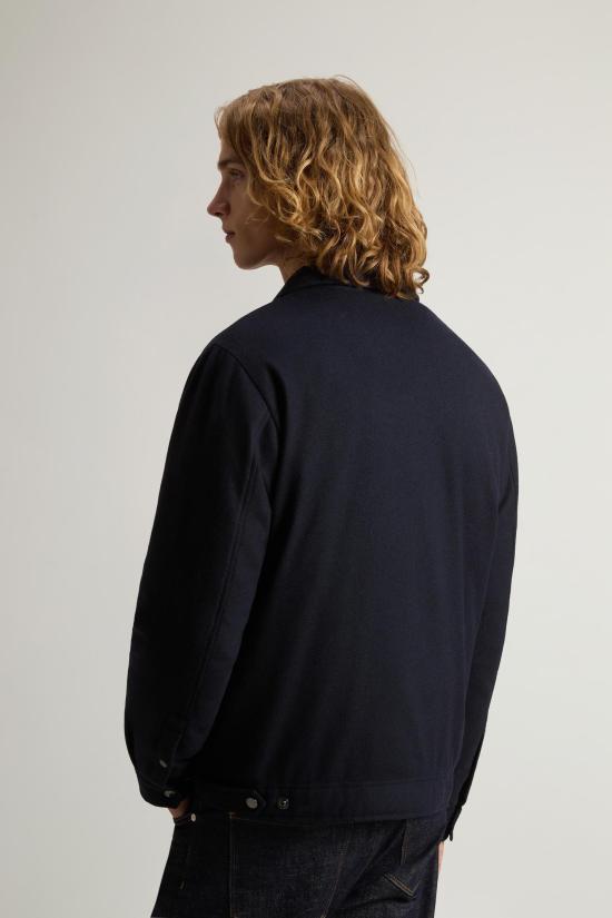 25FW 울리치 수트 자켓 CFWOOS2019MRUT3190 3989 Melton blue - WOOLRICH