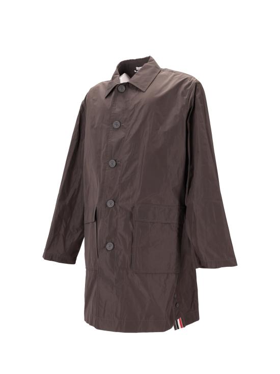 25FW 톰브라운 코트 MOT099PF0967 025 DARK GREY - THOM BROWNE