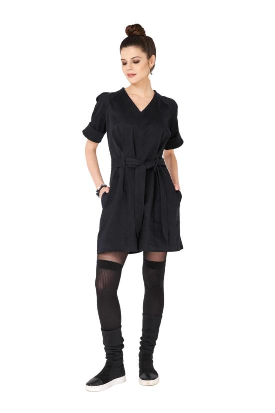  모노수트 점프수트 안젤라  네이비 - MONOSUIT