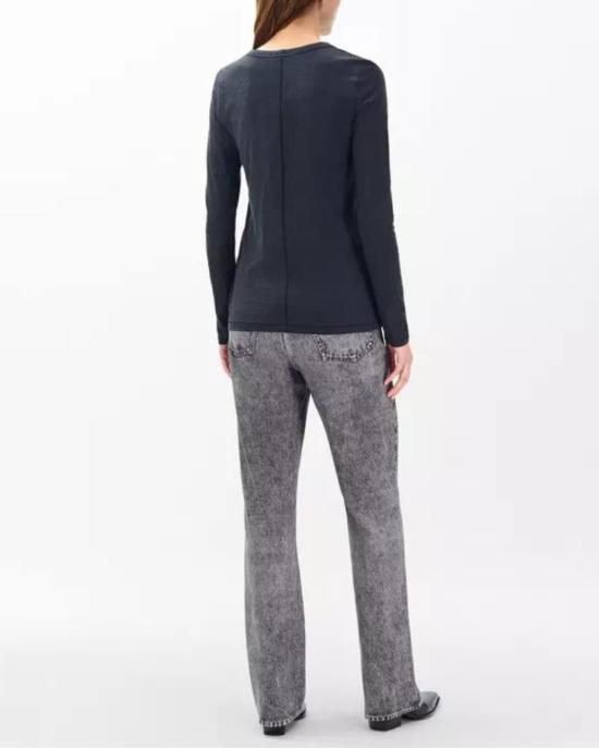  랙앤본 긴팔 티셔츠 Rag & Bone The Slub  블랙 - RAG & BONE
