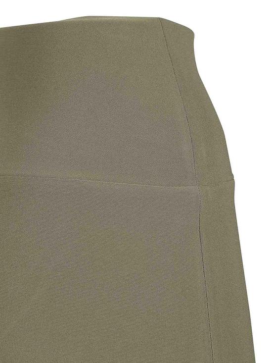  노마카말리 미디 스커트 KK323SPL140997MILITARY Dark Green - NORMA KAMALI