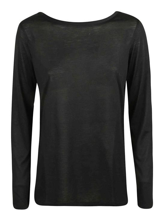  마제스틱필라쳐 반팔 티셔츠 H22M299FTS683002 Black