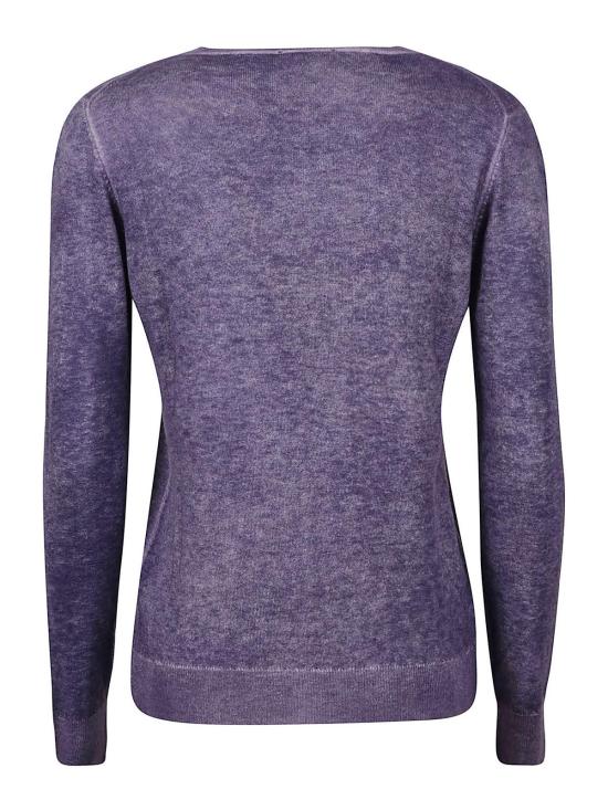  아방도이 스웨터 222WD1585CSMVHV00787 Purple - AVANT TOI
