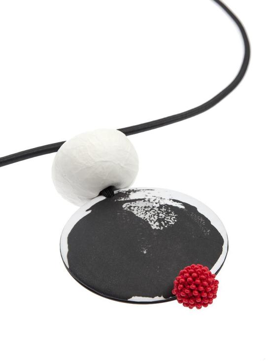  마리아 칼데라라 목걸이/팬던트 1Y123QR Black - MARIA CALDERARA
