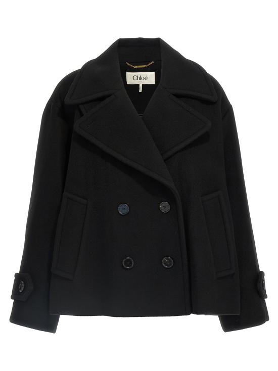 26FW 끌로에 트렌치 코트 CH25AMA96952001 Black