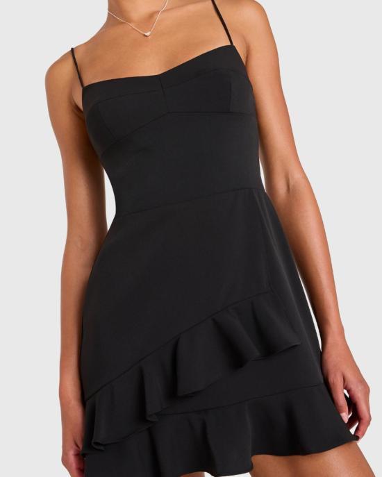  아만다 업리차드 점프수트 아만다 업리처드 매그놀리아 롬퍼 블랙 - AMANDA UPRICHARD