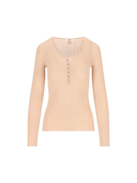 25FW 끌로에 스웨터 CH25WMP055306I6 AI25 HONEY PINK