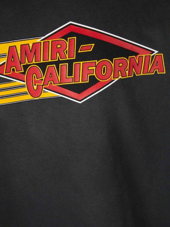 25FW 아미리 반팔 티셔츠 AMJYTE1209 001BLACK STRAIGHT JEANS - AMIRI