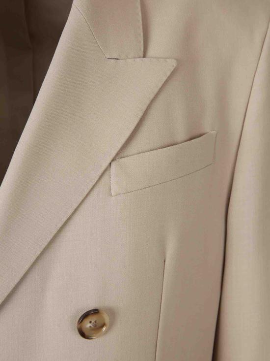 25FW 아미 수트 자켓 HBV006 WV0066 229WHITE COFFEE Beige - AMI