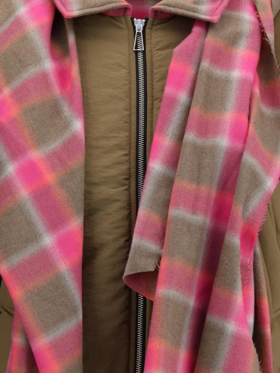 25FW 마벨 숏패딩 AFW1001TENYL01 MBRZ2 BROWN - MARBELL