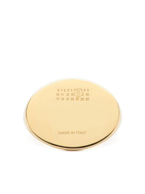 25FW MM6 메종마르지엘라 보석 SM7UQ0114P8755 63529 950 POLISHED YELLOW GOLD