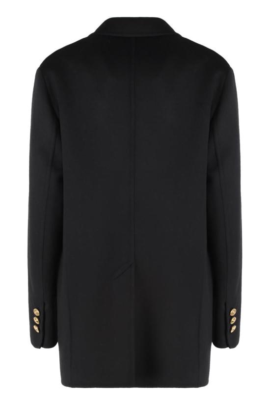 25FW 베르사체 코트 10209711A15400 1B000 Black - VERSACE