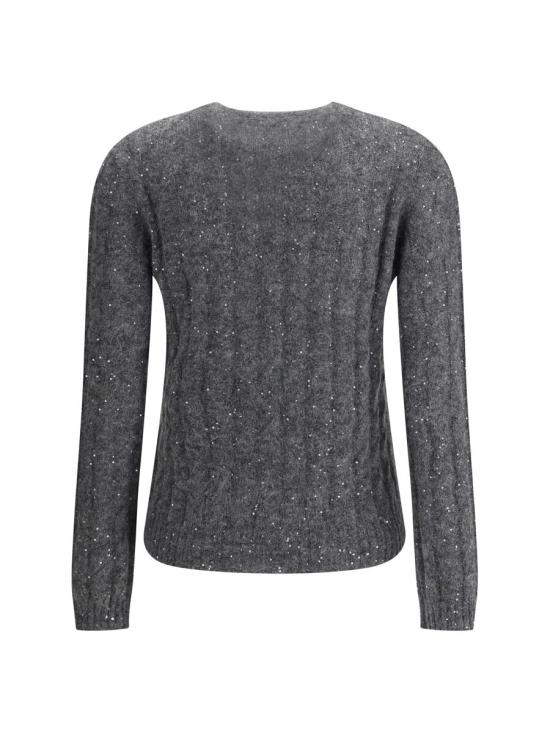 25FW 브루넬로 쿠치넬리 스웨터 MPG731302 C3595 GREY - BRUNELLO CUCINELLI