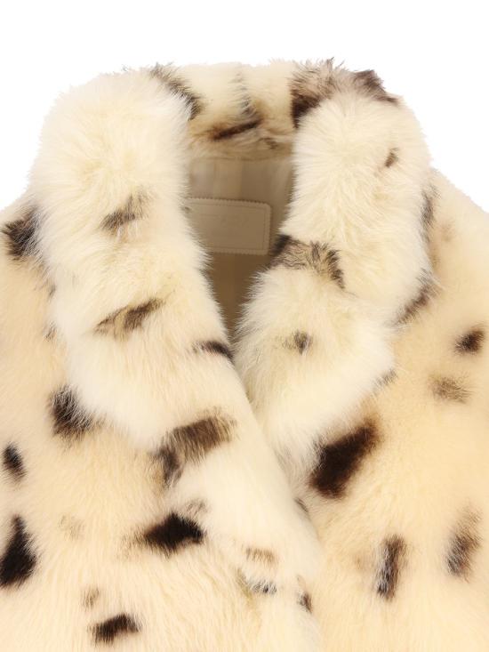 25FW 프라다 셔링 코트  56A1991729F0UDV AI25 WHITE - PRADA