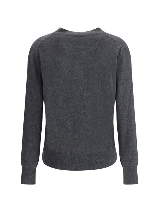 25FW 이자벨마랑에뚜왈 KARINA 카리나 V넥 가디건  CA0104FAC1L17E 02AN GREY - ISABEL MARANT ETOILE