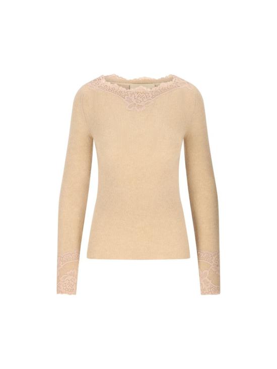 25FW 발렌티노 가라바니 스웨터 7B0KC68M9QTDPT AI25 ALABASTER