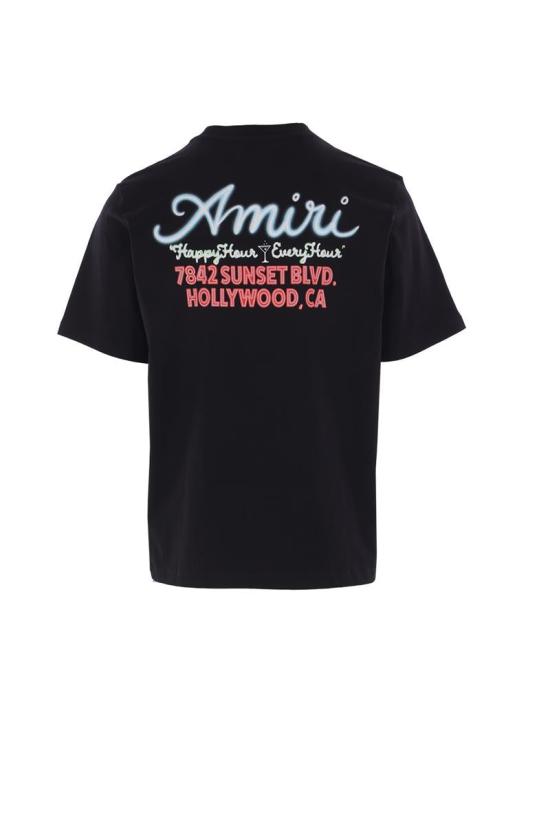 25FW 아미리 반팔 티셔츠 AMJYTE1244001 Black - AMIRI