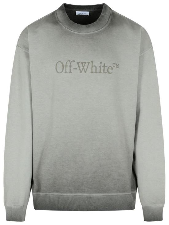 25FW 오프화이트 스웨터 OMBA054F25FLE0091212 GREY