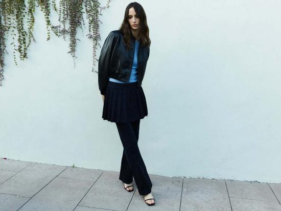  시티즌 오브 휴머니티 데님 스커트 시티즌스 오브 휴머니티 플리츠 미니 스커트 주노 - CITIZEN OF HUMANITY