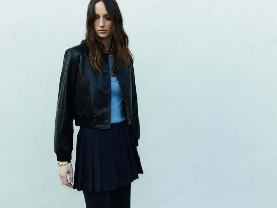  시티즌 오브 휴머니티 데님 스커트 시티즌스 오브 휴머니티 플리츠 미니 스커트 주노 - CITIZEN OF HUMANITY