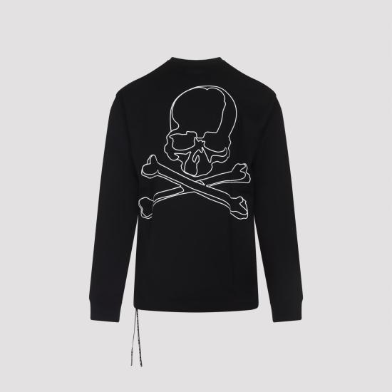 25FW 마스터마인드 긴팔 티셔츠 MJ25E15TS122 011 BLACK - MASTERMIND